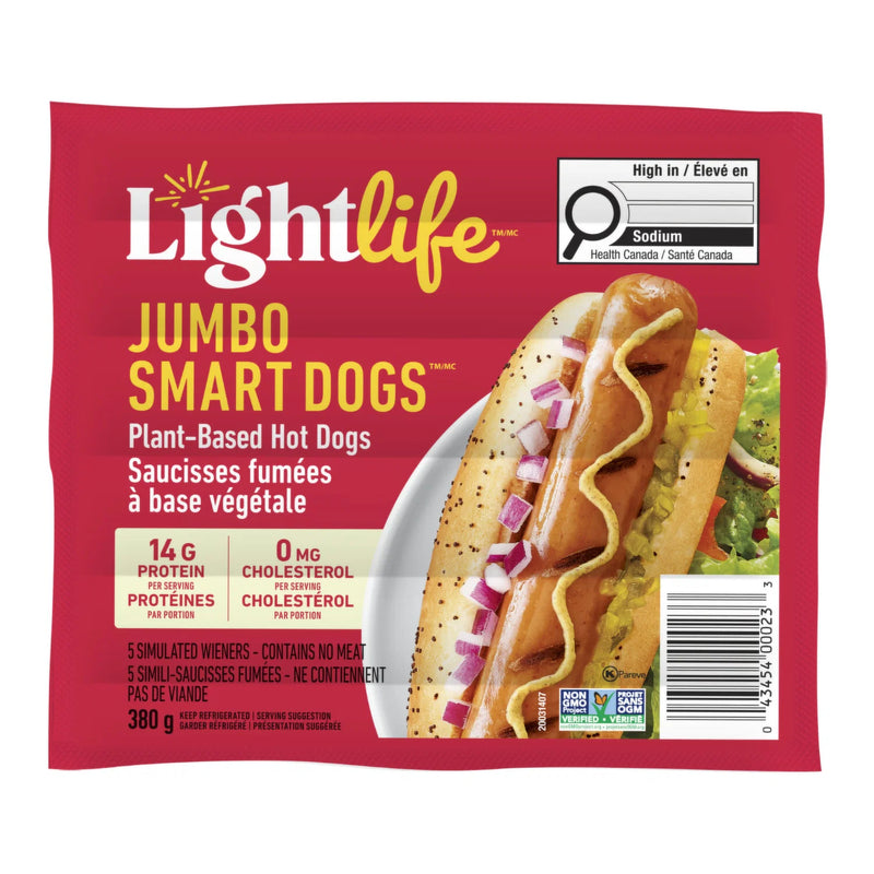 LIGHTLIFE JUMBO SMART DOGS [380 g]
