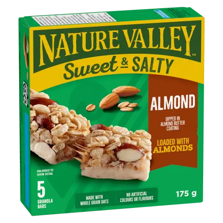 N/VALLY GRAN BAR CHWY ALMOND [175 g]