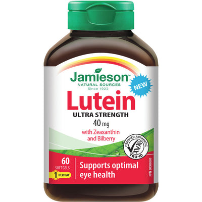 JAMIESON LUTEIN 40MG [60 ea]