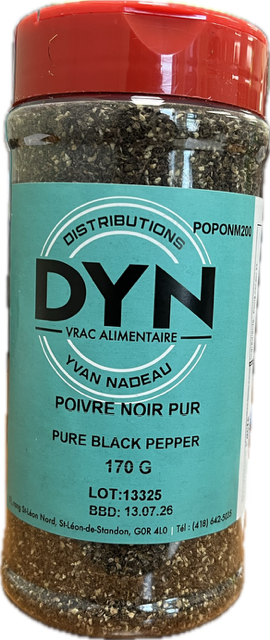DYN PURE BLACK PEPPER [170 g]