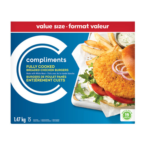 COMP BRD CHICKEN BRUGERS