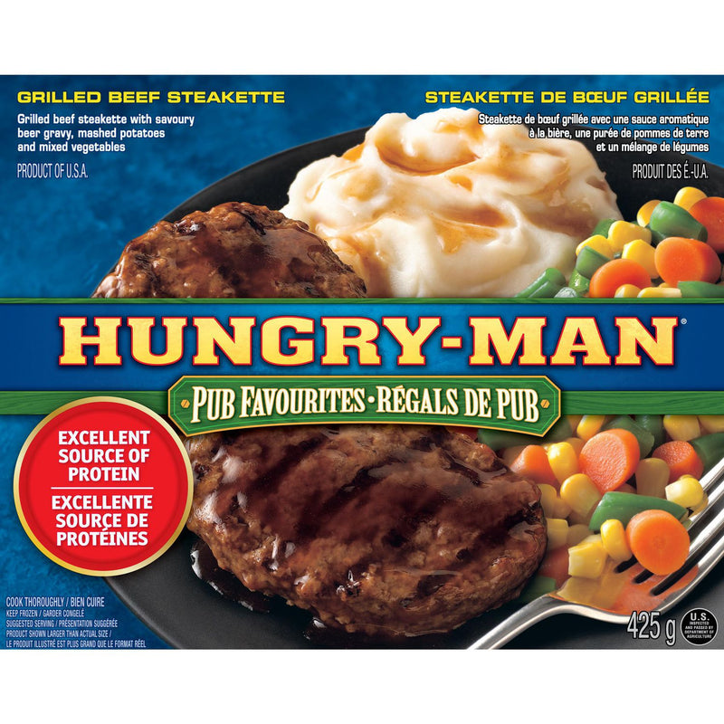 SWANSON H/MAN STEAKETTE DINNER [360 g]