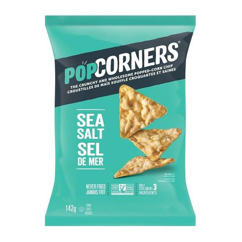 POPCORNERS SEA SALT 142g