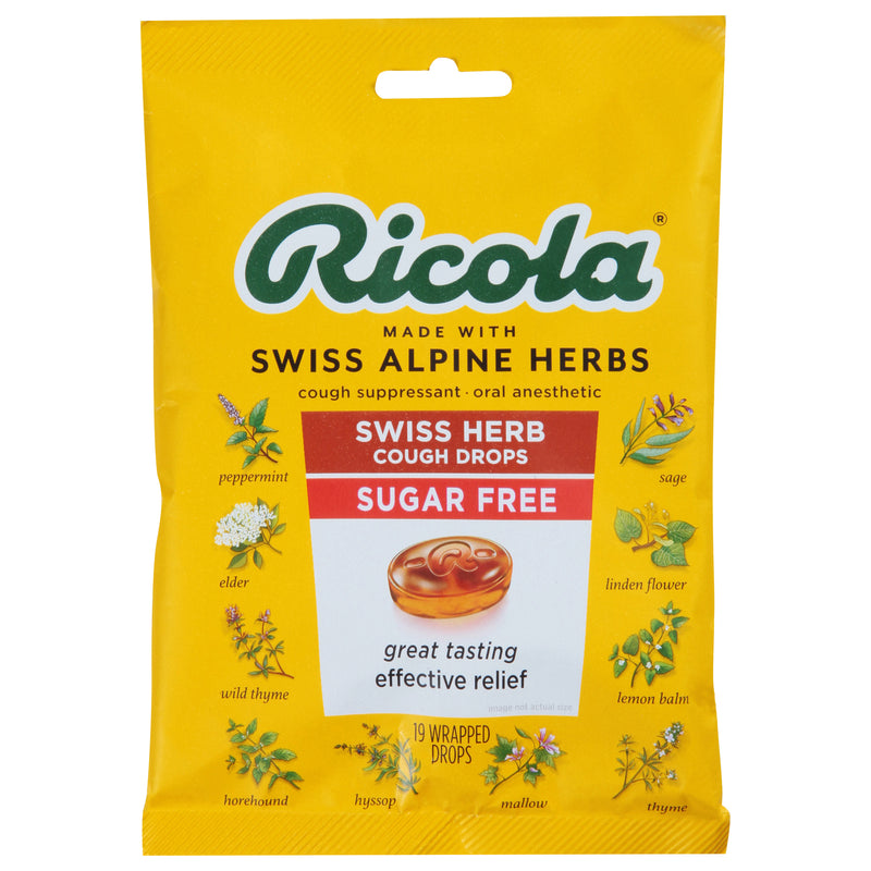 RICOLA S/F C/DROP ORG HERB [75 g]