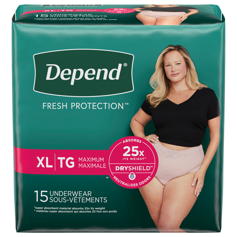 DEPEND UNDERWEAR WOMENS XL [1 ea]