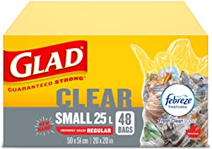 GLAD KITCHEN CATCHERS CLEAR [48 pcs]