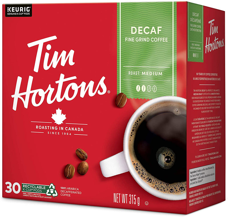 TIM HRTNS KCUP DECAF 30pk [30 ea]