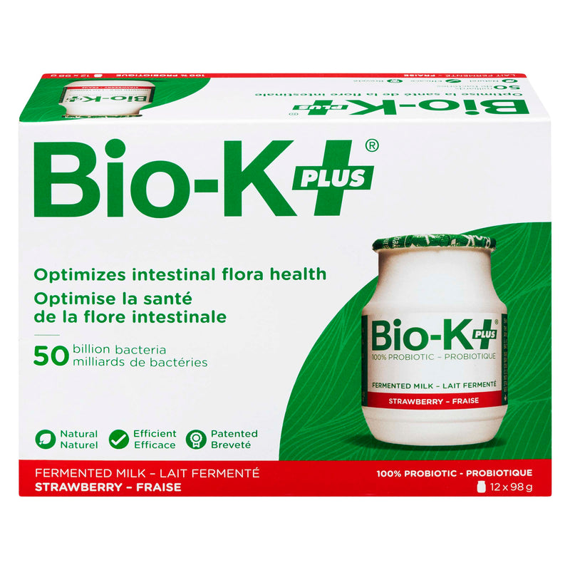BIO-K PLUS STRAWBERRY 12pk [12 ea]