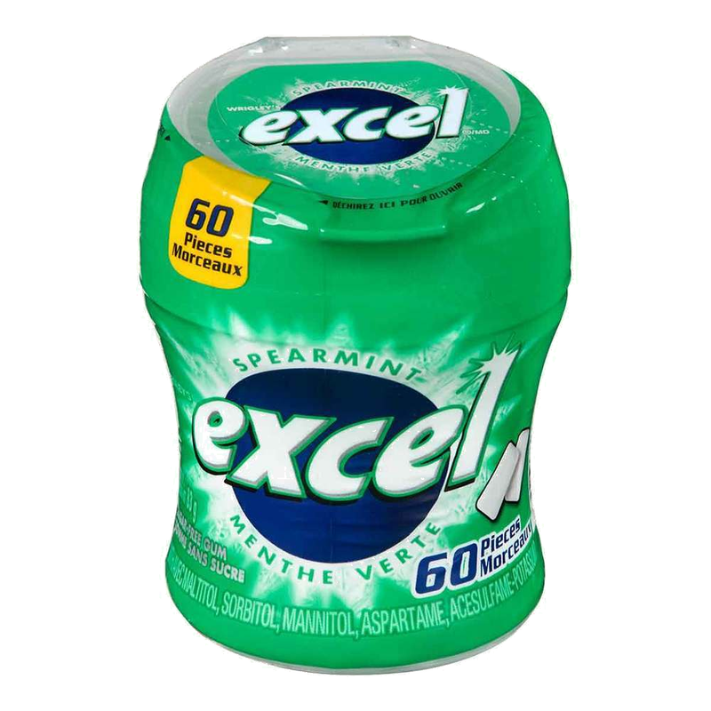 EXCEL SPEARMINT BOTTLE [60 ea]