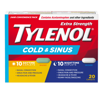 TYLENOL COLD & SINUS DAY/NIGHT [20 ea]