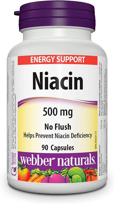 WEB NIACIN N/FLUSH CAPS [90 TAB]