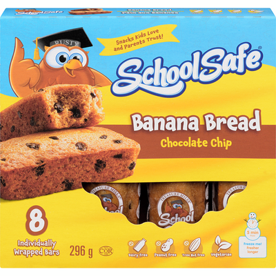 SCHOOL SAFE BANANA CHOC CAKE [296 g]