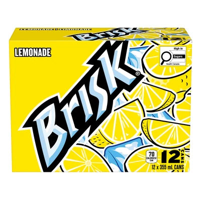 BRISK LEMONADE 12x355ml [12 CN]