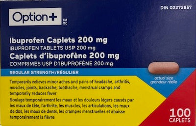 OPTN+ IBUPROFEN CAP 200mg 100s [100 ea]
