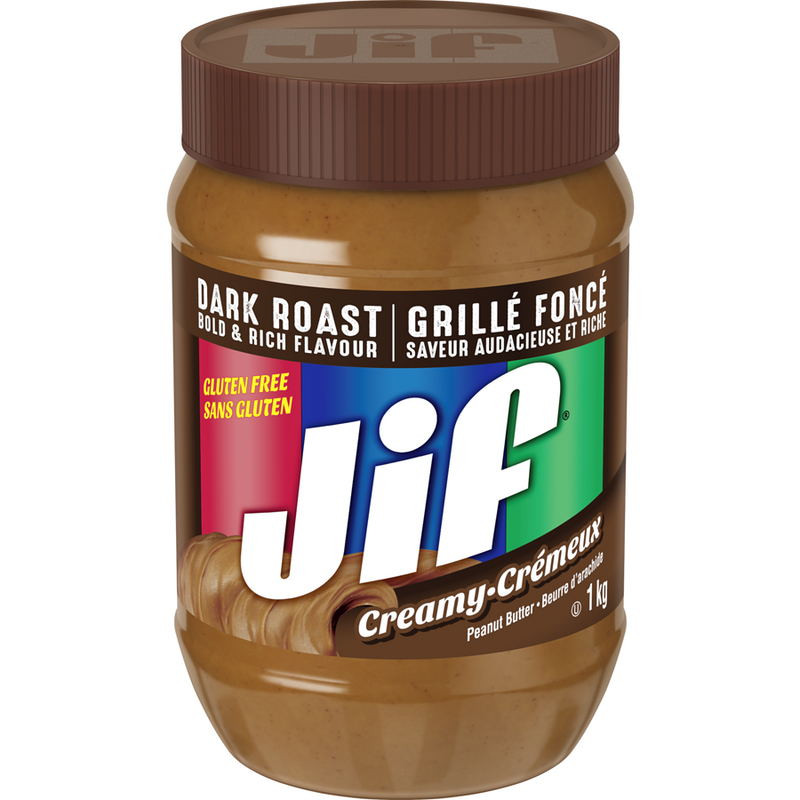 JIF PEANT BUTTR DRK RST CRMY 1 [1 kg]