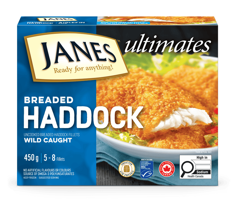 JANES BREADED HADDOCK [450 g]