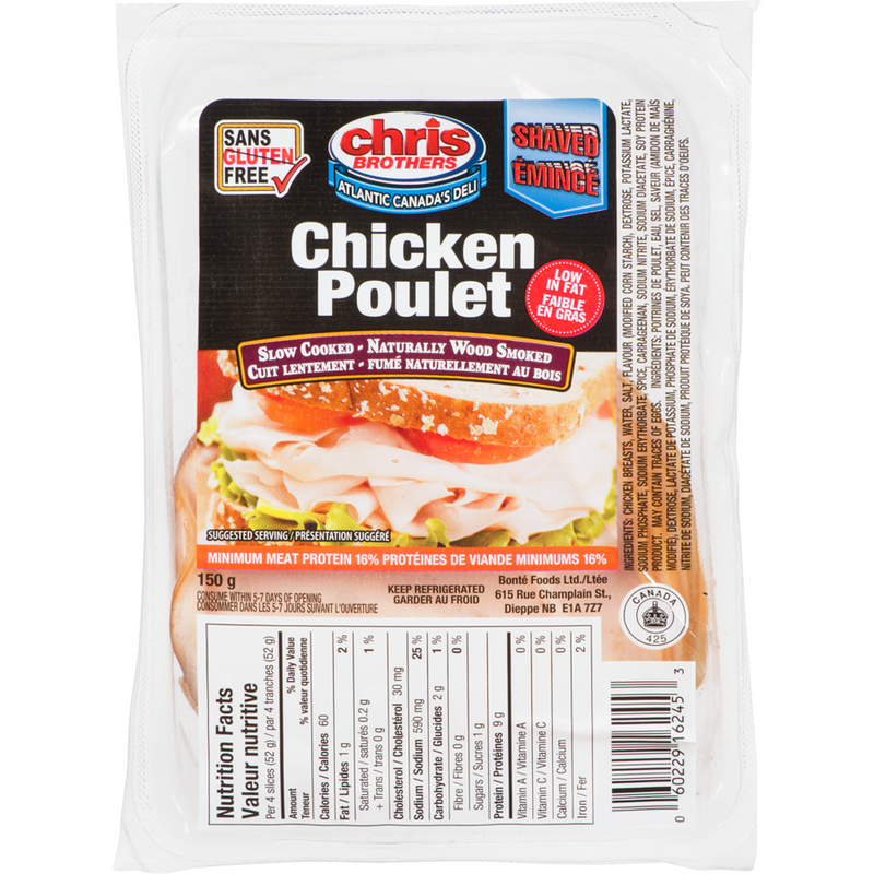 CHRIS BRO SHAVED CHICKEN [150 g]