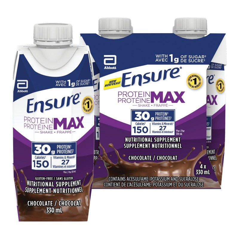 ENSR PRT MAX CHOC SUPLMNT +DEP [4 ea]