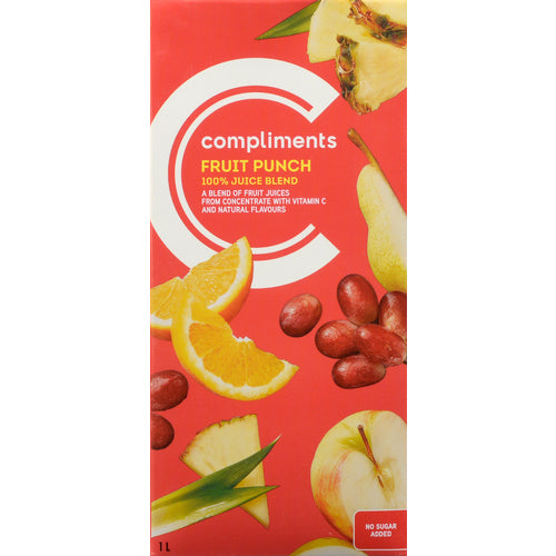 COMP JUIC E FRUIT PUNCH 1L+DEP