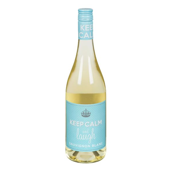 KEEP CALM & LAUGH SAUV WHITE [750 ml]