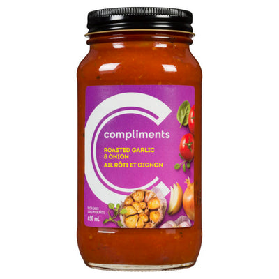 COMP PASTA SAUCE GARLC ONION [650 ml]