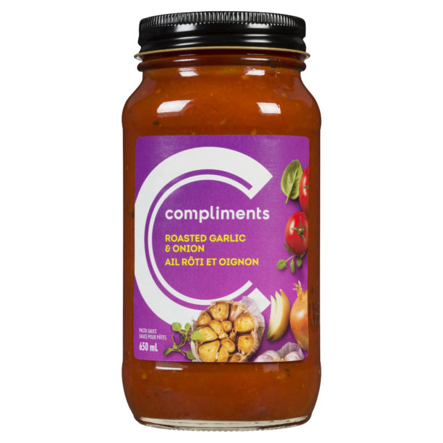 COMP PASTA SAUCE GARLC ONION [650 ml]