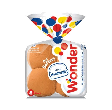 WONDER HAMBURGER BUN 8s [8 ea]
