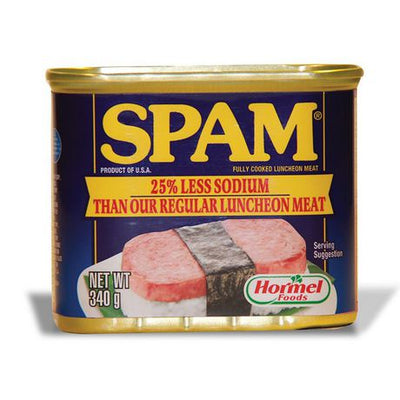 SPAM LUNCHEON LOW SODIUM MEAT [340 g]