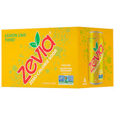 ZEVIA LEMON LIME TWIST 6x355ml [6 ea]