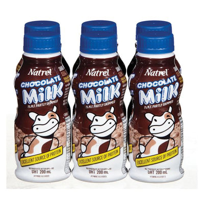 NATREL CHOC MILK 6x200ml