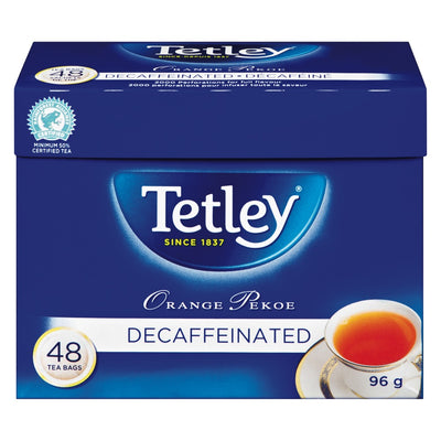 TETLEY DECAFF PEKOE TEA 48s [48 ea]