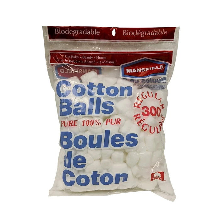 MANSFIELD COTTON BALLS 300S [300 ea]