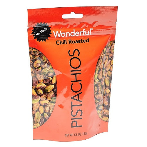 PISTACHIOS NO SHELL CHILI 155G