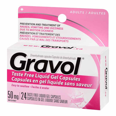 GRAVOL LIQUID GEL 50mg 24S [24 ea]