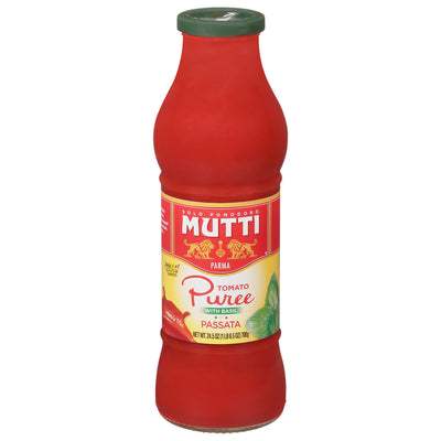 MUTTI TOMATO PUREE WFRSH BASIL [680 ml]