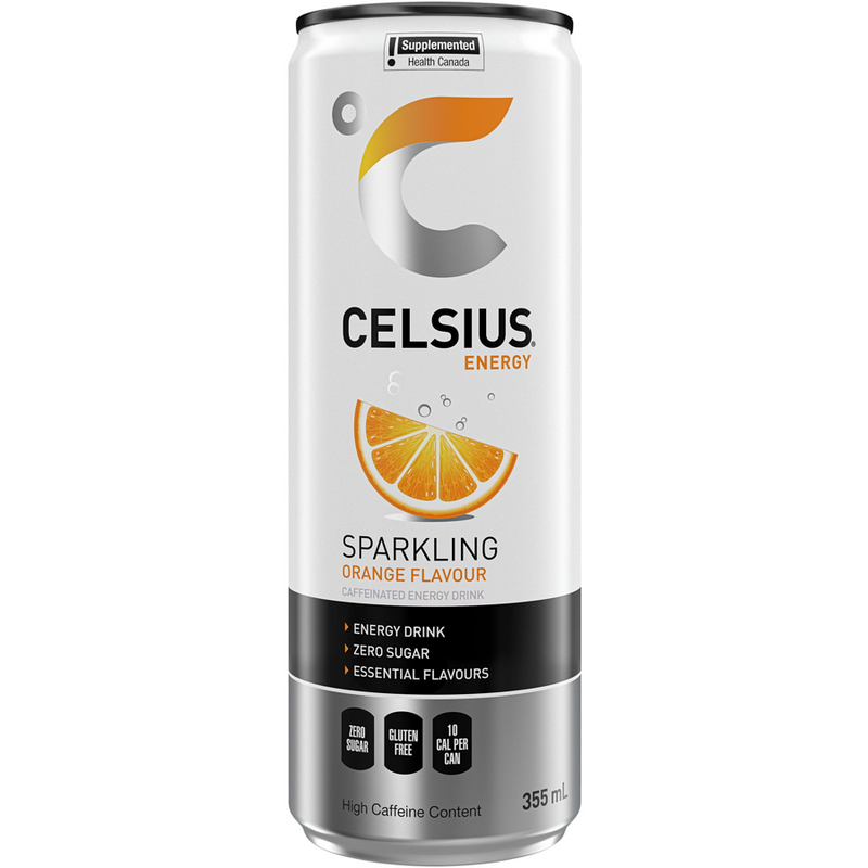 CELSIAS SPRKL ORANGE ENERGY [355 ml]