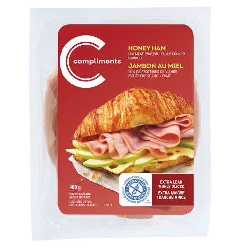 COMP XTHIN HONEY HAM 400g