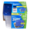 ZIPLOC MEDIUM SQUARE 3S [3 ea]