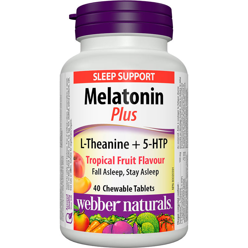 WEB MELATONIN PLUS 40S [40 ea]