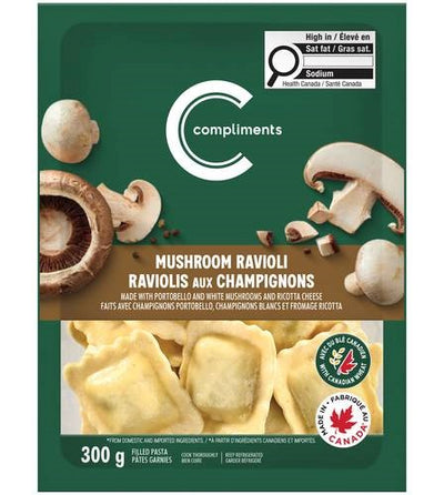COMP RAVIOLI MUSHROOM [300 g]