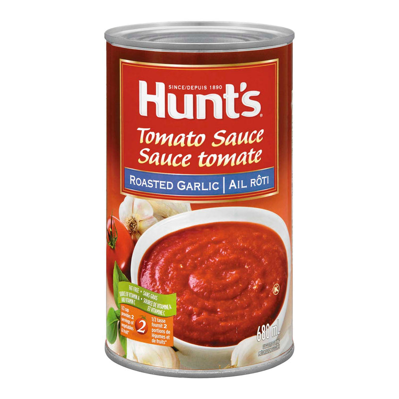 HUNTS RST GARLIC TOMATO SAUCE [680 ml]