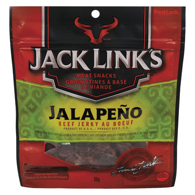 JACK LINKS BEEF JERKY JALAPENO [80 g]