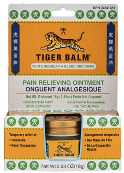 TIGER BALM WHITE RG [18 g]