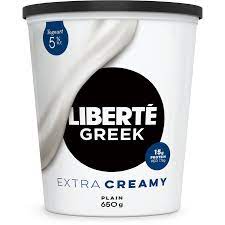 LIBERTE YOG GREEK 5% PLAIN [650 g]