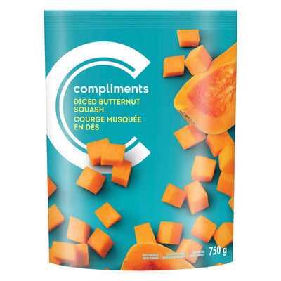 COMP DICED SQUASH BUTTERNUT [750 g]