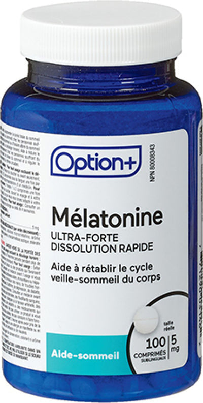 OPTION+ MELATONIN 5MG 100s [100 ea]