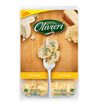 OLIVIERI TORTELLINI 3 CHEESE [700 g]