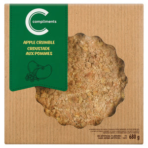 COMP APPLE CRUMBLE PIE [680 g]