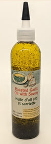 FJ ROASTED GARLIC OIL W/SAVORY [250 ml]