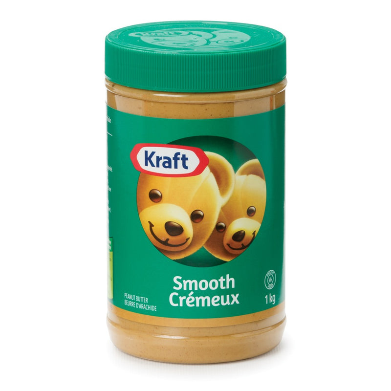 KRAFT SMOOTH PEANUT BUTTER 1KG